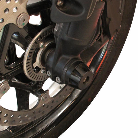 Tamponi Perno Ruota Anteriore Neri per BMW R 1300 GS 2024-2026
