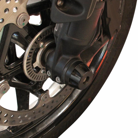 Tamponi Perno Ruota Anteriore Neri per BMW R 1300 GS 2024 - montati