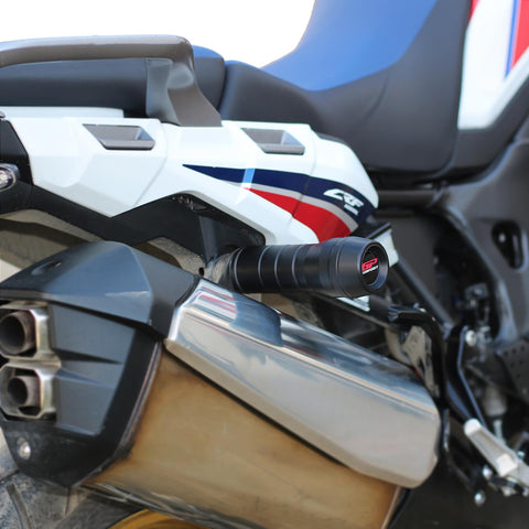 Tampone Protezione Scarico Nero per Honda Africa Twin CRF1000L 2016-2019