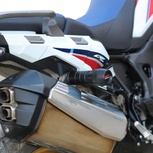 Tampone Protezione Scarico Nero per Honda Africa Twin CRF1000L 2016-2019