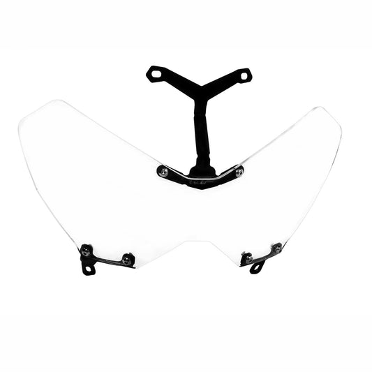 Faro Protezione Protezione Trasparente Compatibile per Honda Africa Twin CRF1100L L1 - GP Kompozit