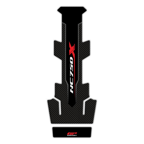 Paraserbatoio Adesivo Nero per Honda NC750X 2016-2020