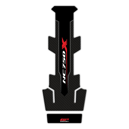 Tank Pad Nero Compatibile per Honda NC750X - GP Kompozit