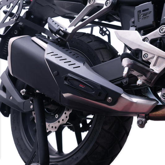 Copertura Protezione Scarico Nera per Honda NX500 2025