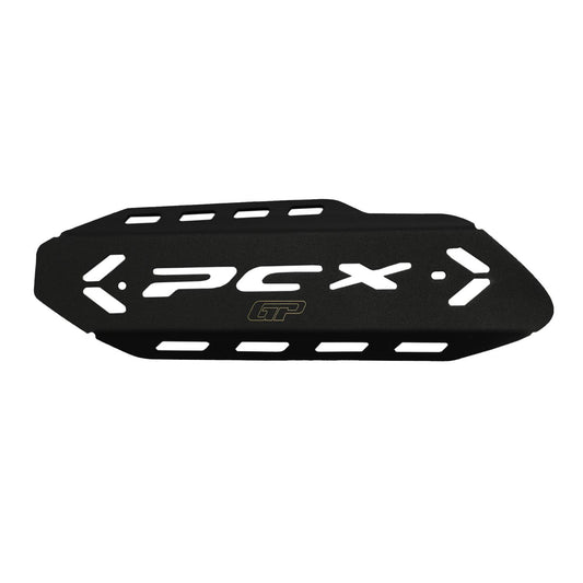 protezione scarico moto Nero Compatibile per Honda PCX125 / PCX150 - GP Kompozit