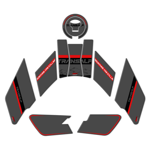 Kit Paraserbatoio Grigio per Honda XL750L Transalp 2023-2024