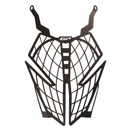 Griglia Protezione Faro Nero Compatibile per KTM 125 Duke / 200 Duke / 250 Duke / 390 Duke - GP Kompozit