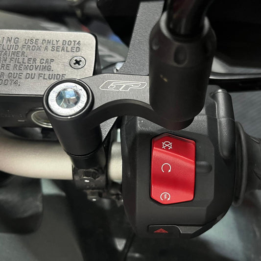 Prolunghe Rialzo Specchietti Nere per Suzuki V-Strom 800 DE