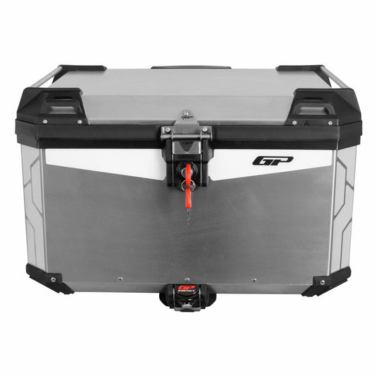 Bauletto Moto in Alluminio 75 Litri Grigio Universale