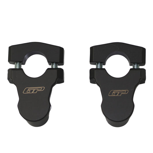 Rialzo Manubrio 22mm Nero Compatibile per Yamaha MT-07 Tracer - GP Kompozit