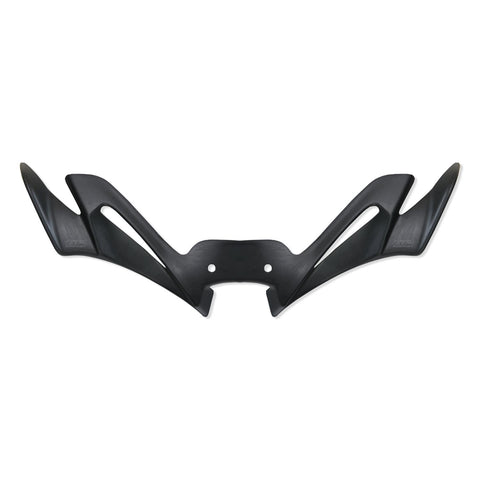 Black Front Winglet Spoiler for Yamaha YZF-R25 / YZF-R3 2019-2024