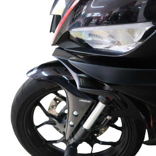Winglet Aerodinamico Nero per Yamaha YZF-R25 / YZF-R3 2019-2024