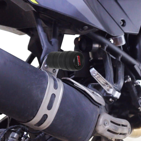 Black Exhaust Protection Slider for Yamaha Ténéré 700 2019-2025