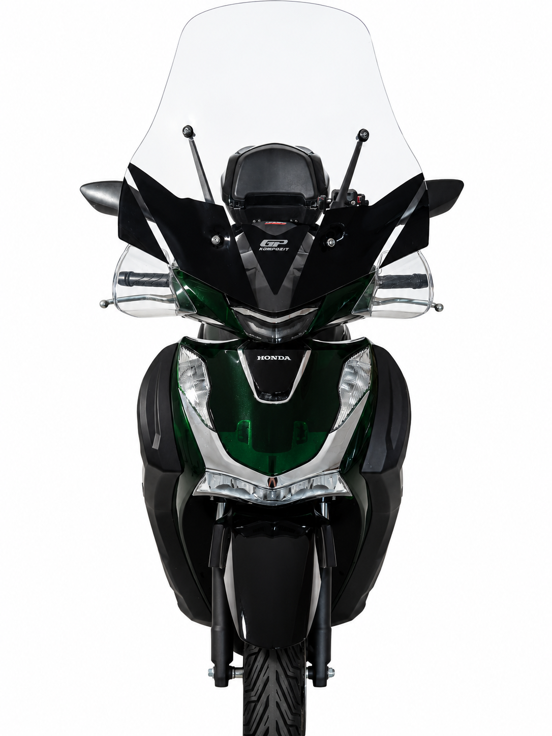 Hohes, vergrößertes transparentes Windschild für Honda SH 125 / 150 2020-2026 und SH 350 2021-2026