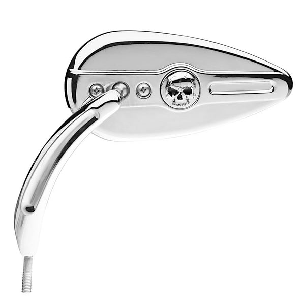 Retrovisore Sinistro Cromato Custom per Harley-Davidson / Buell