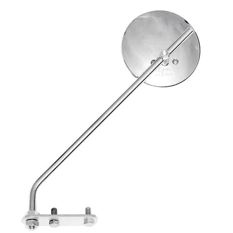 Specchietto Retrovisore Universale Cromato Vespa – Asta Lunga 370mm (DX/SX)