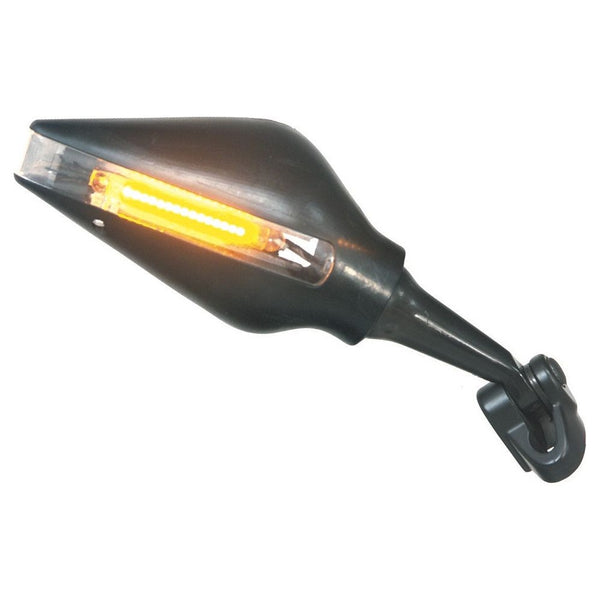 Honda CBR 900 RR, VTR 1000SP1900 RR and VTR FirebladeSP2 right sport rearview mirror with integrated indicator