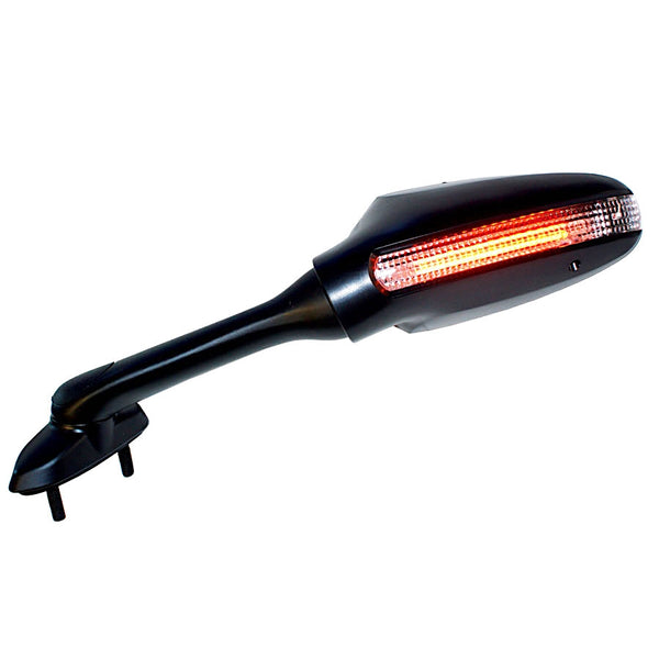 Left Rearview Mirror with LED Turn Signal Suzuki GSX-R 600 / 750 / 1000 – Fairing