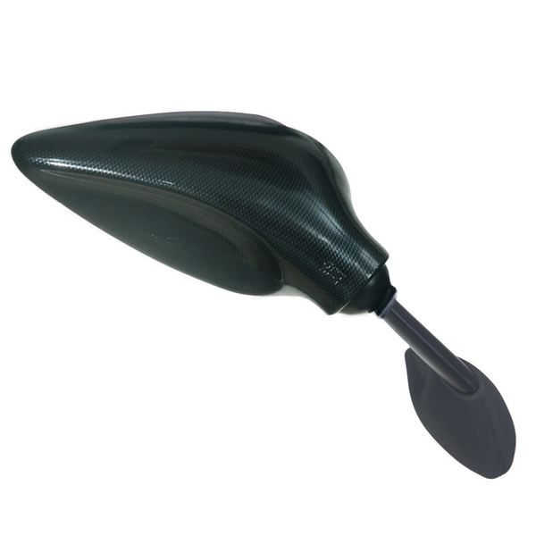 Rechter Rückspiegel in Carbon-Optik für Yamaha YZF-R6 (2000–2006)