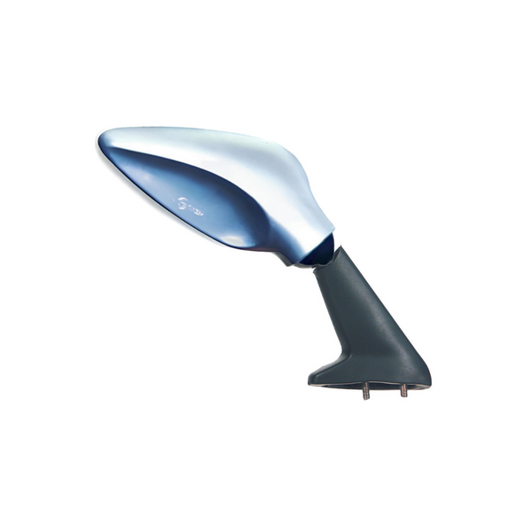 Rechter Verkleidungsrückspiegel für Yamaha FZS 600 Fazer / Fazer GT – Satiniertes Chrom