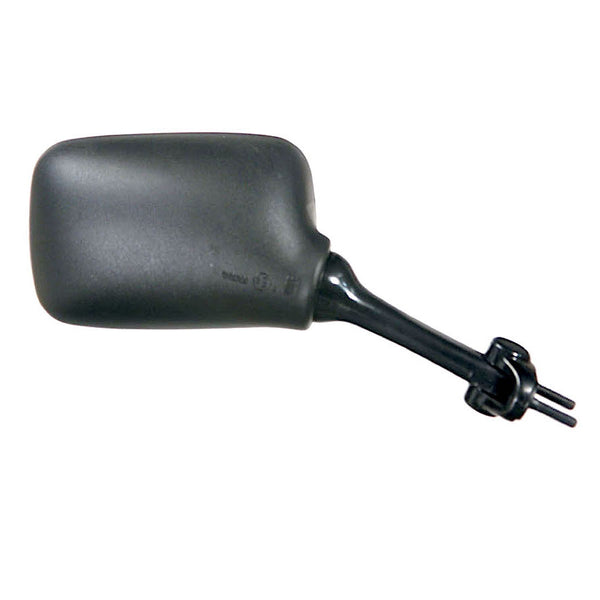 Black right rearview mirror for Kawasaki