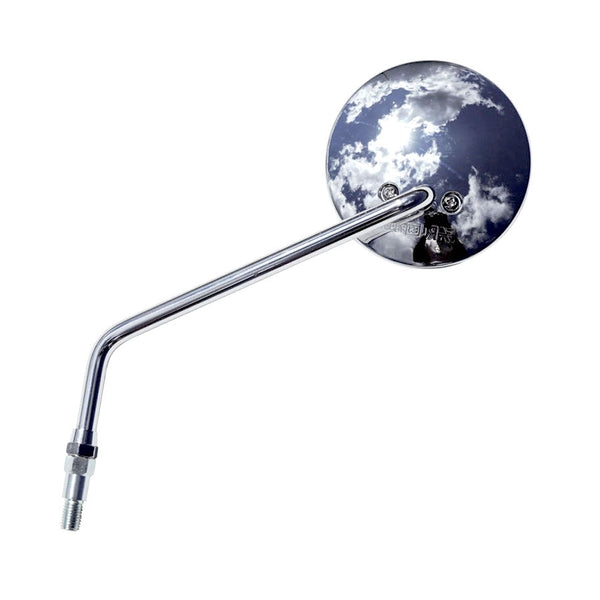Retrovisore Sinistro per Moto Classiche – Alluminio Cromato Barilotto M8 200mm