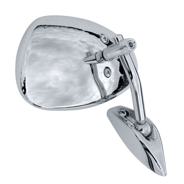 Specchietto Destro Auto d'Epoca – Cromato Richiudibile 205mm