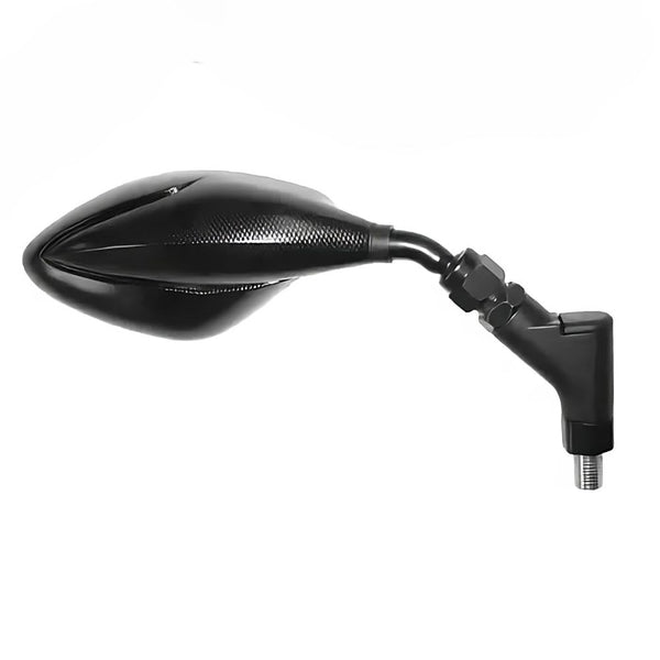 Universal Racing Motorcycle Right Handlebar Mirror – Carbon Look