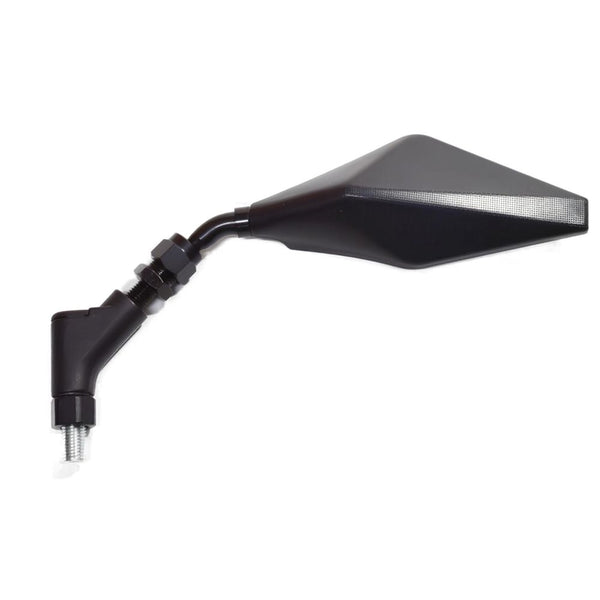 Linker Universal-Rennspiegel – Mattschwarz M10